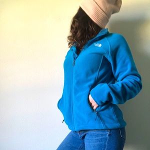 Fuzzy The North Face Full Zip